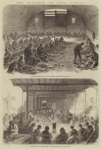 La angustia en el este de Londres de Sir John Charles Robinson